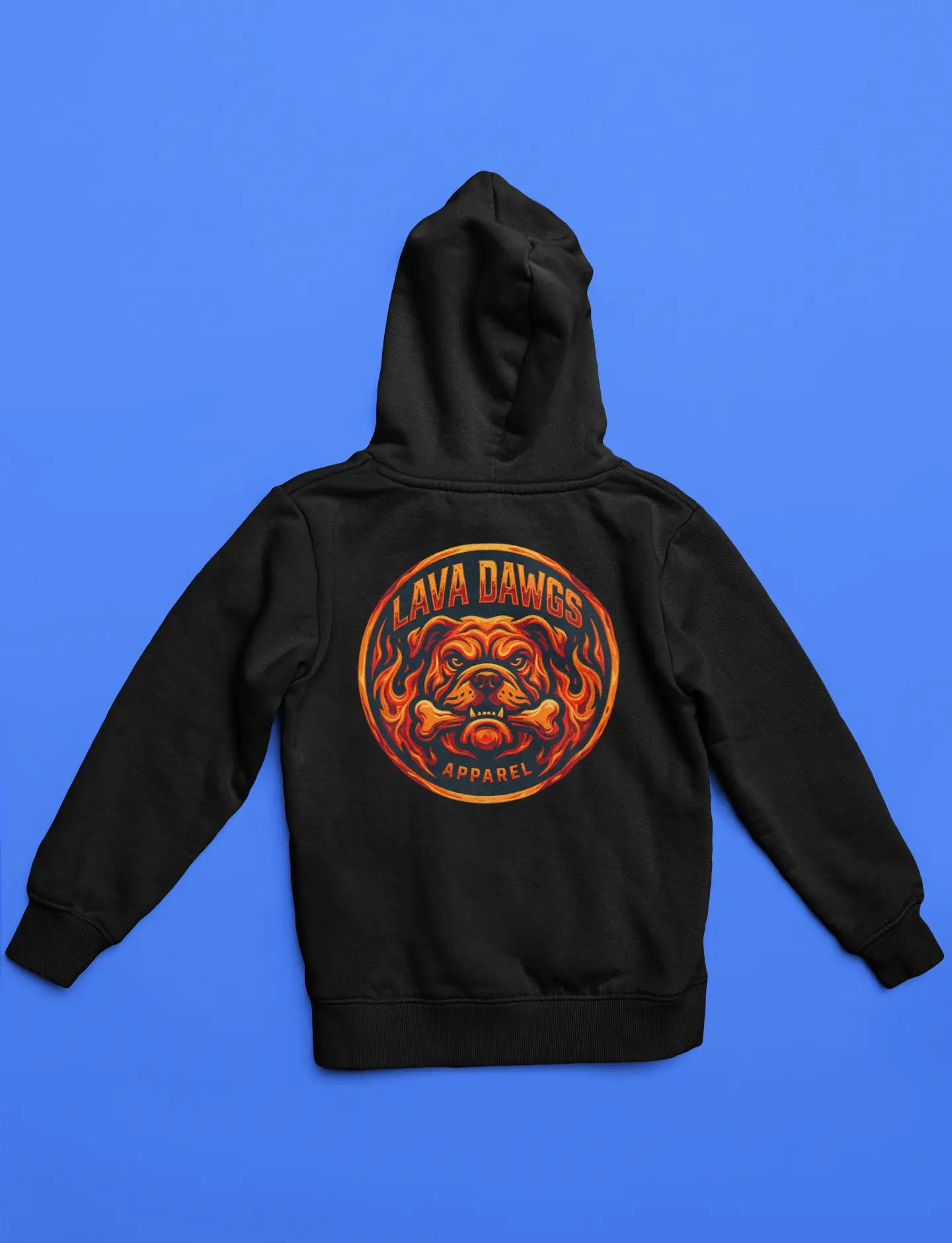 Hoodie "The Golden Lava Dawg" Lava Dawgs Apparel