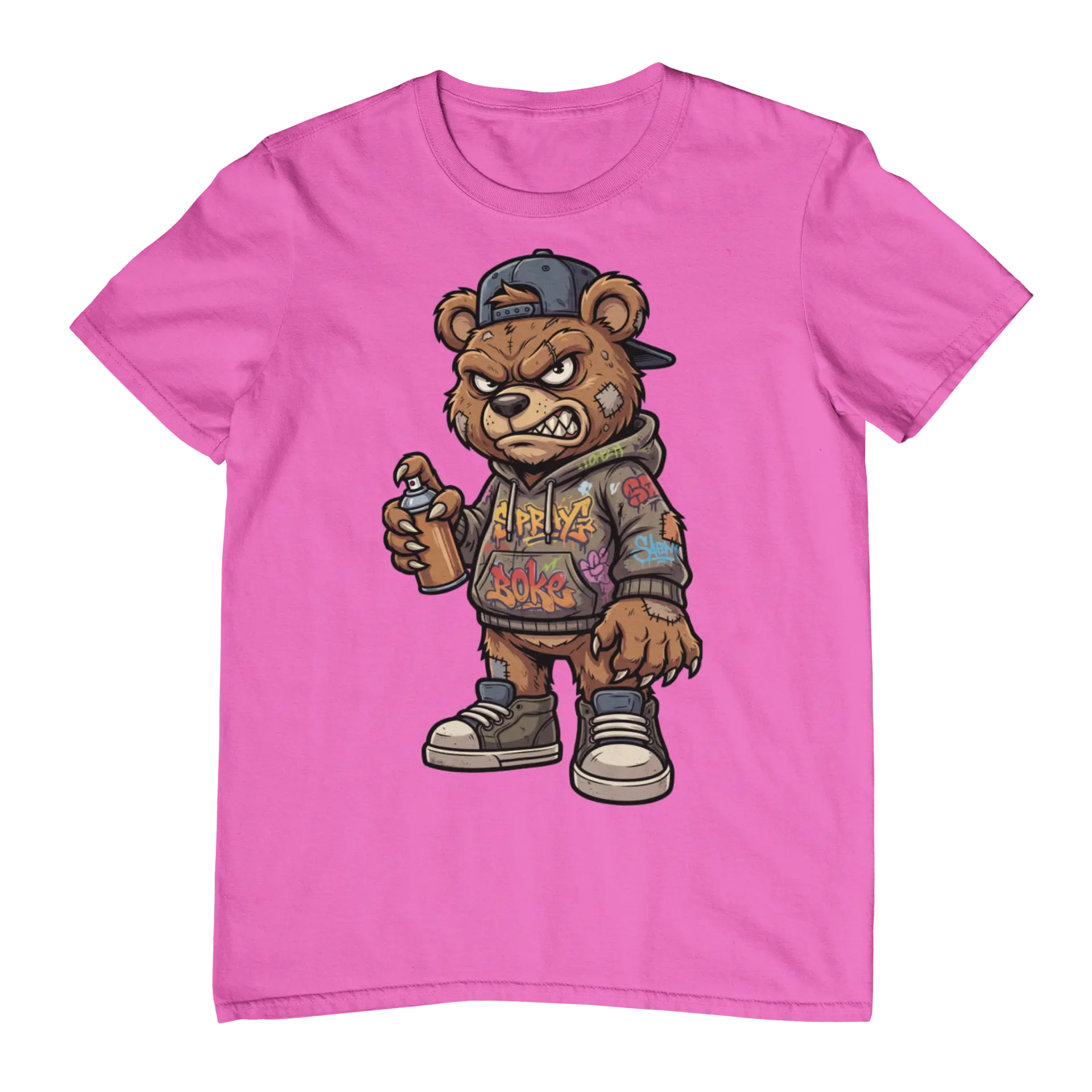 T Shirt "The Pissed Off Bear" Lava Dawgs Apparel