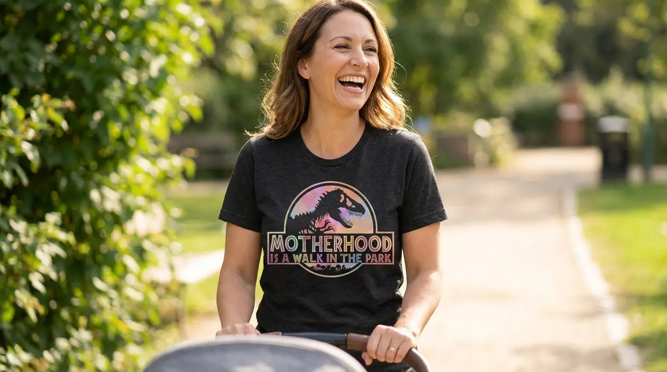 Mom Jurassic Park T Shirt Lava Dawgs Apparel