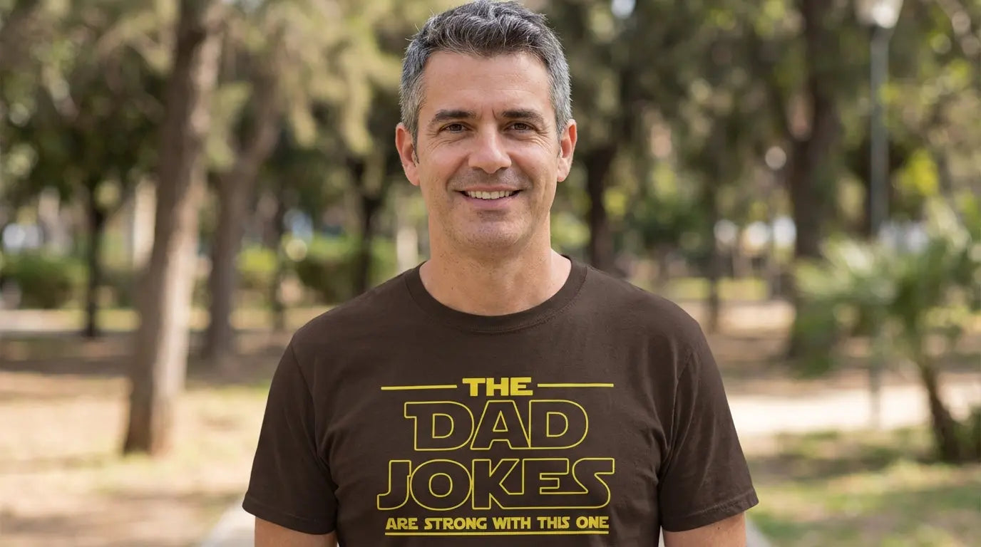 DAD Jokes Star Wars Theme T Shirt Lava Dawgs Apparel