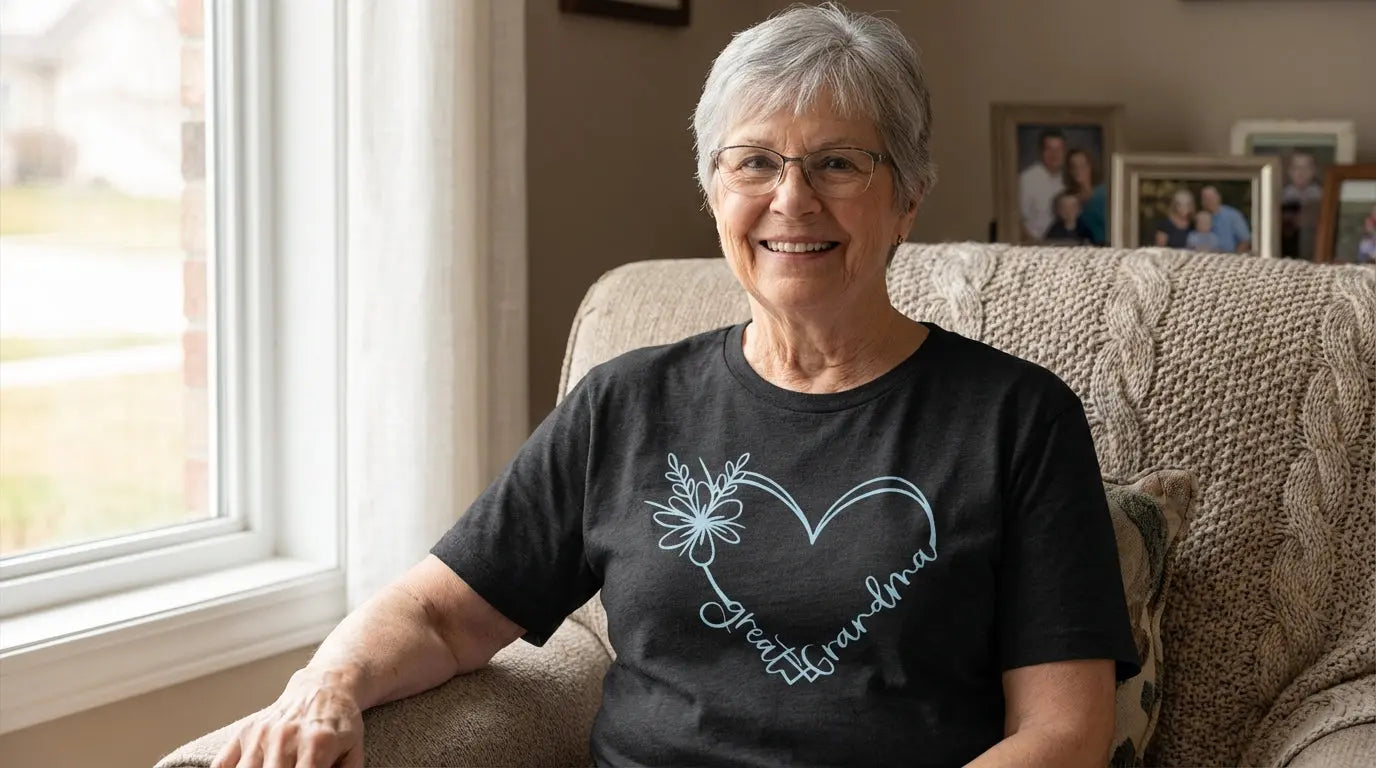 GG T Shirt for Your Great Grandma Lava Dawgs Apparel