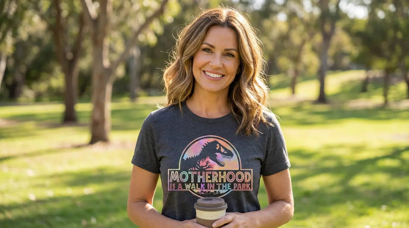 Mom Jurassic Park T Shirt Lava Dawgs Apparel