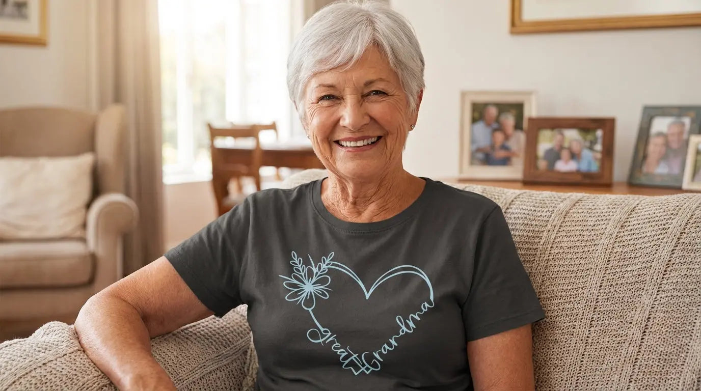 GG T Shirt for Your Great Grandma Lava Dawgs Apparel