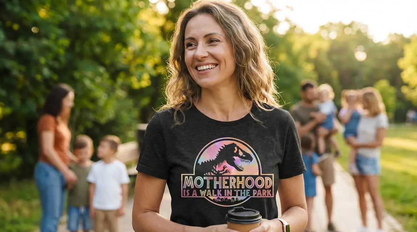 Mom Jurassic Park T Shirt Lava Dawgs Apparel