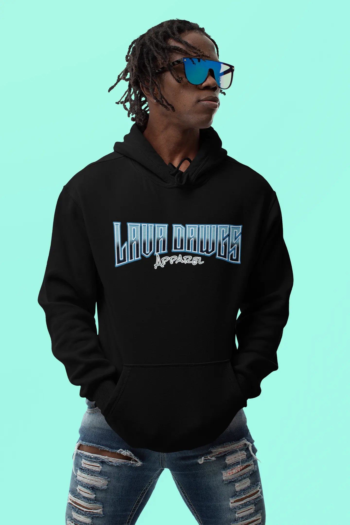 Hoodie "The OG Lava Dawgs Bold Logo" Lava Dawgs Apparel