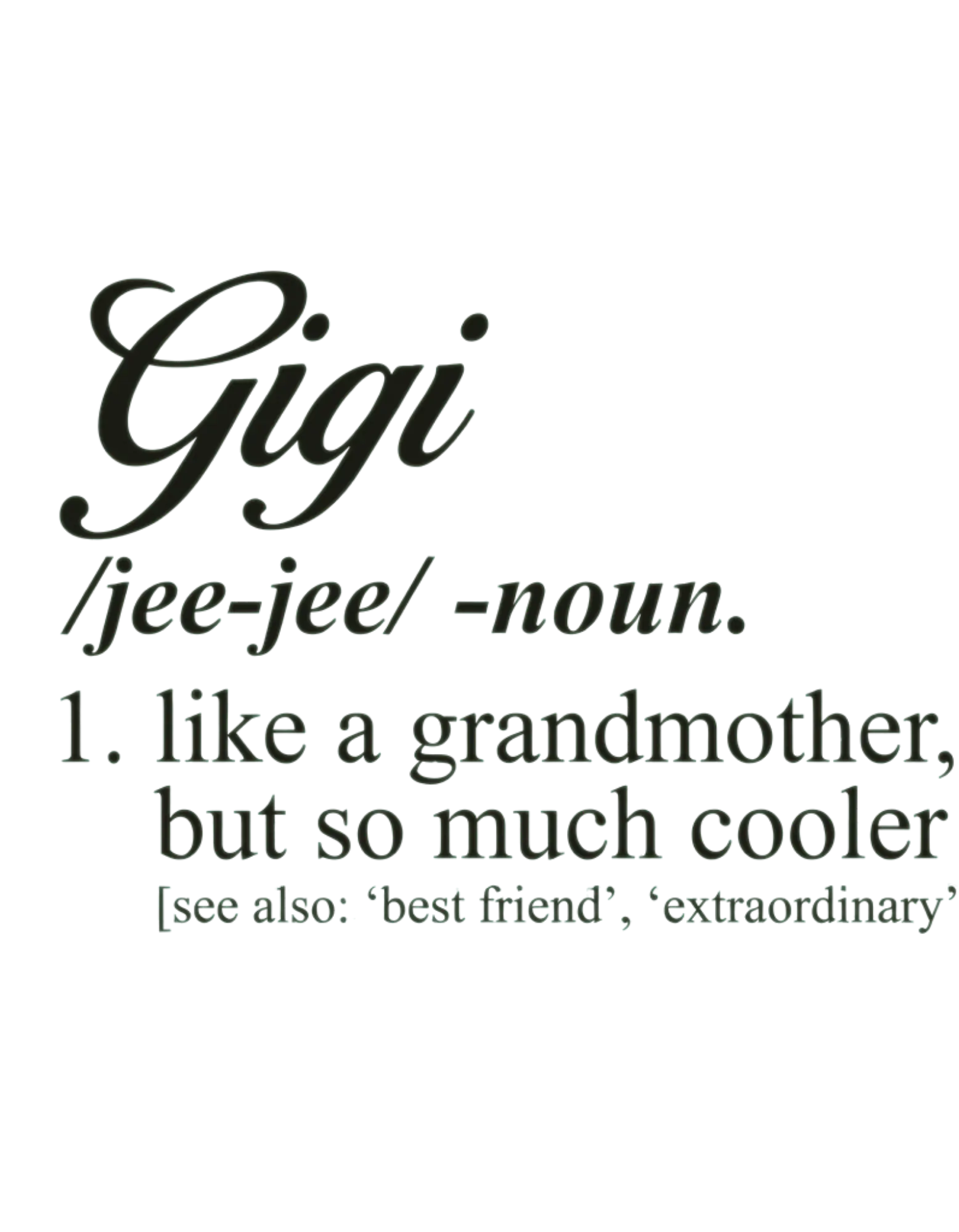 GiGi Awsome Grandma T Shirt Lava Dawgs Apparel