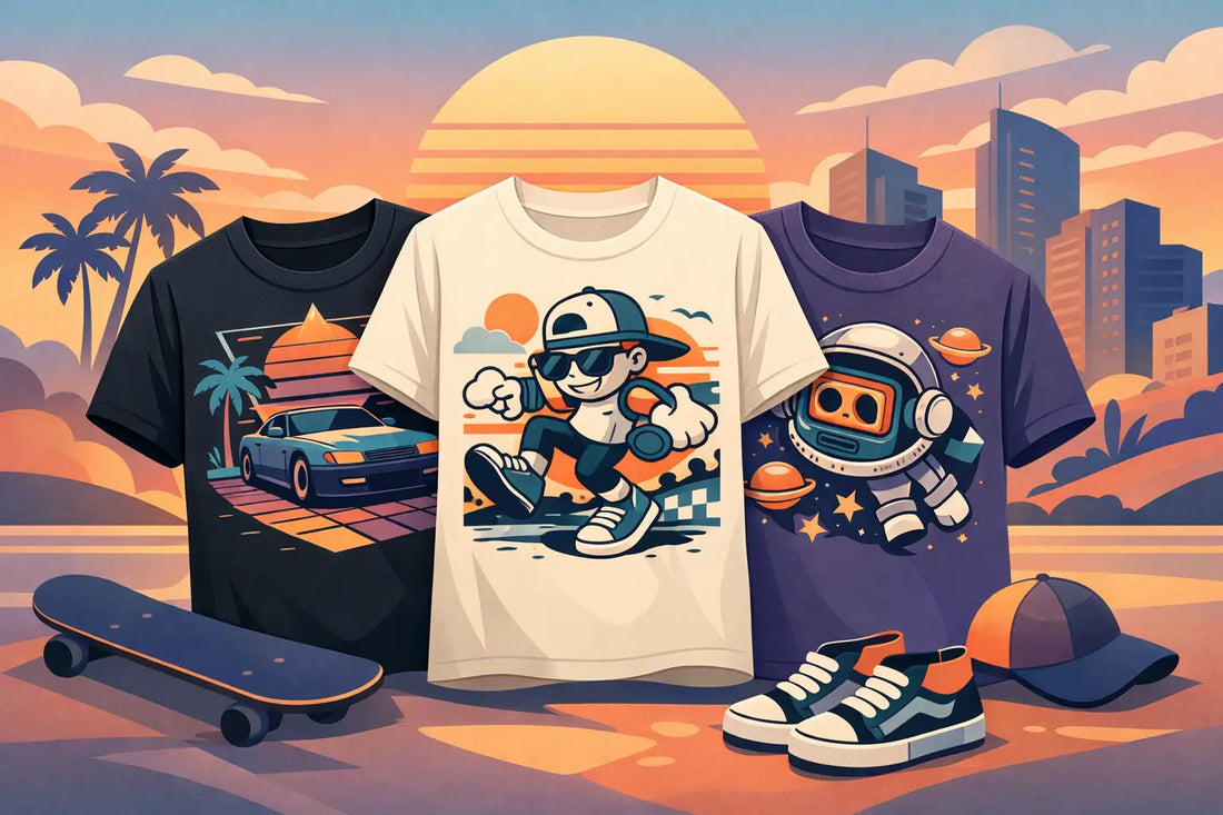 Retro Graphic Streetwear Shirts That Stand Out