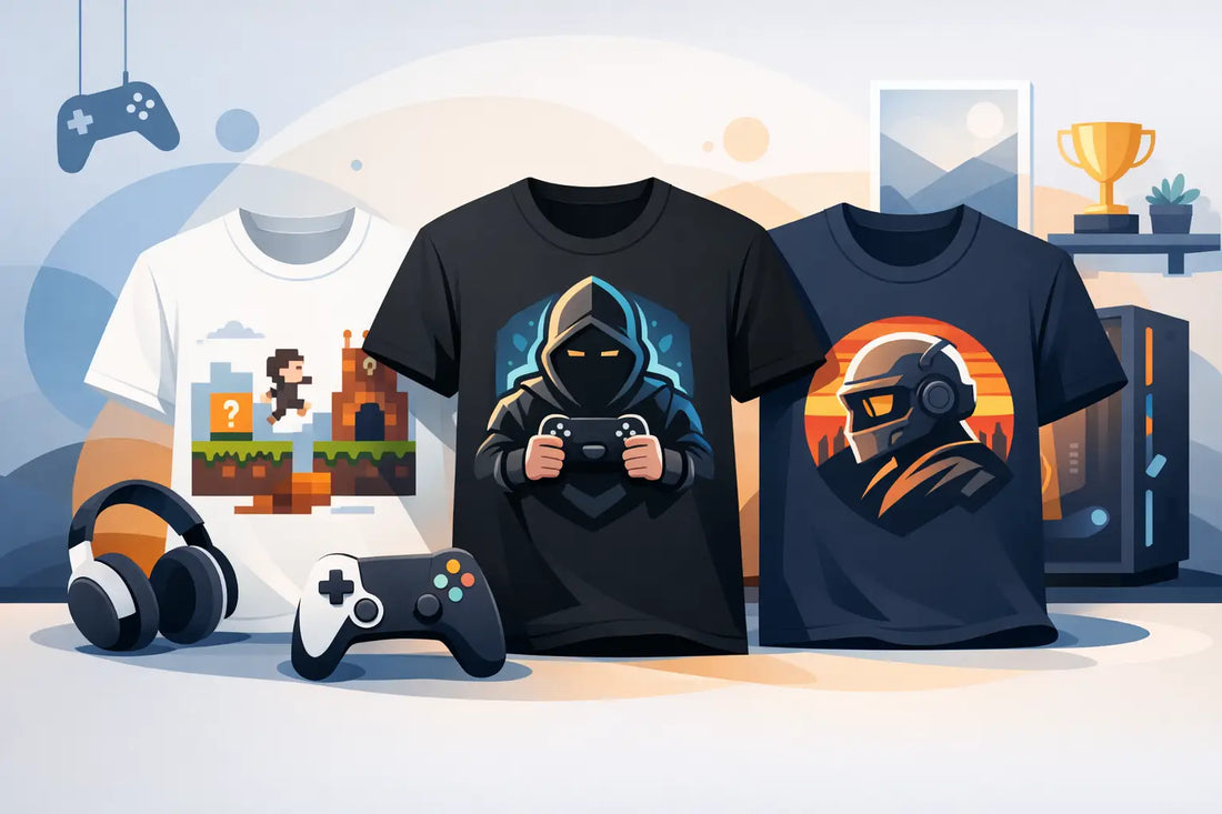 Gaming Graphic T Shirts That Actually Get Worn