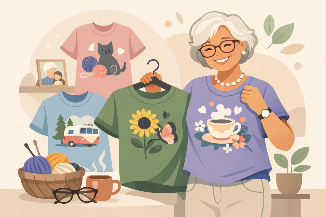 Grandma Graphic T Shirts That Actually Get Worn