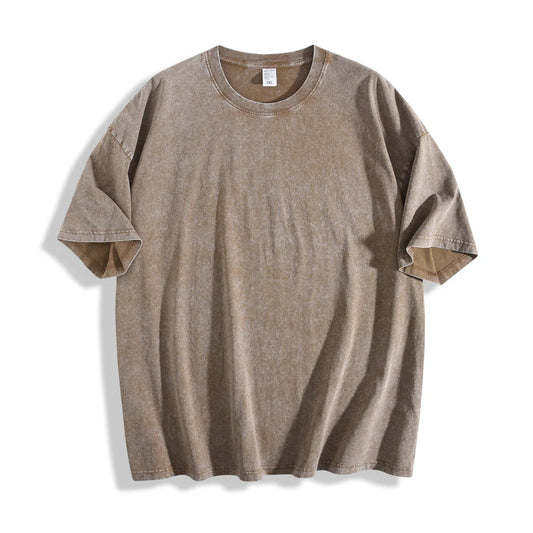 Oversized Vintage Wash Heavyweight Short-Sleeve T-Shirt