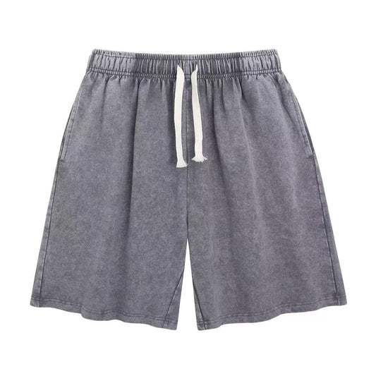 Vintage Wash Cotton Shorts