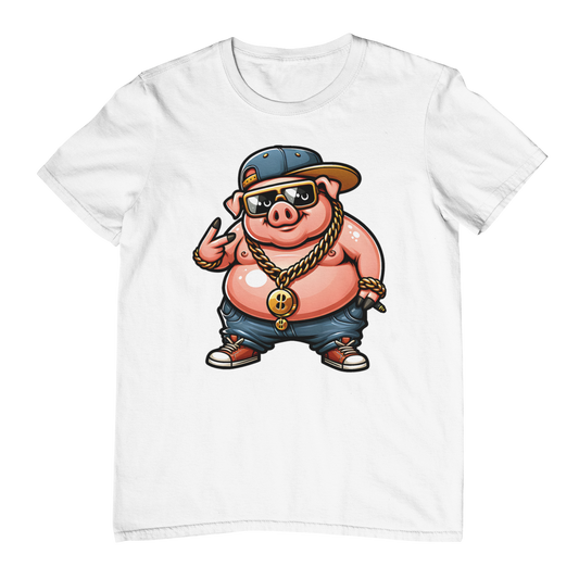 T Shirt "This Little Gangster Piggy"