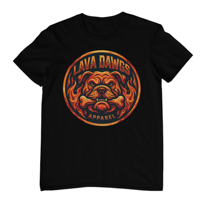 T Shirt "The Golden Lava Dawg"