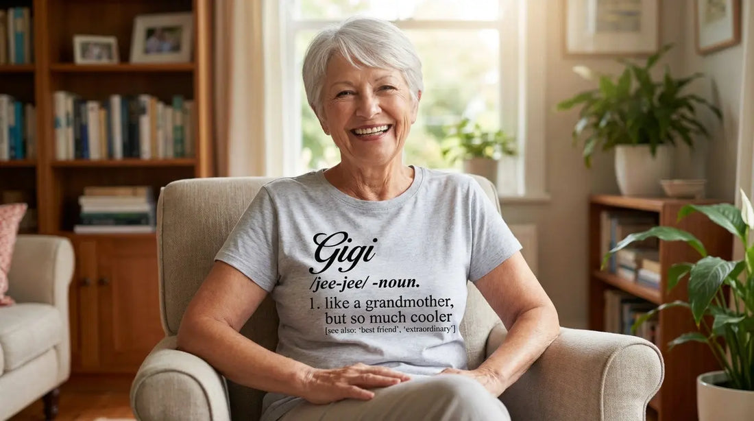GiGi Awsome  Grandma T Shirt Lava Dawgs Apparel