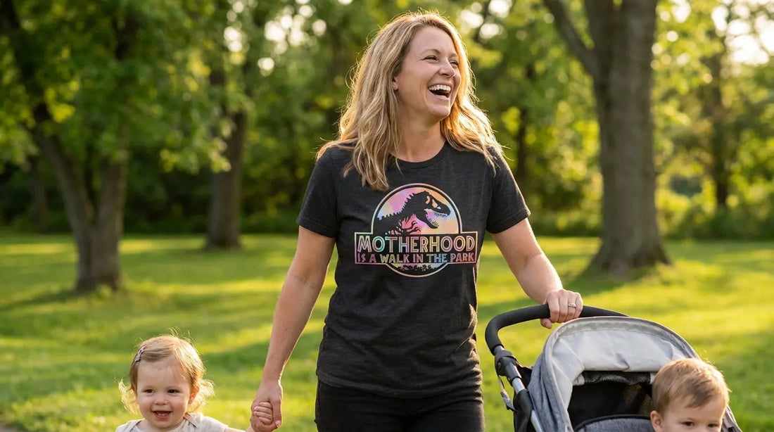 Mom Jurassic Park T Shirt Lava Dawgs Apparel