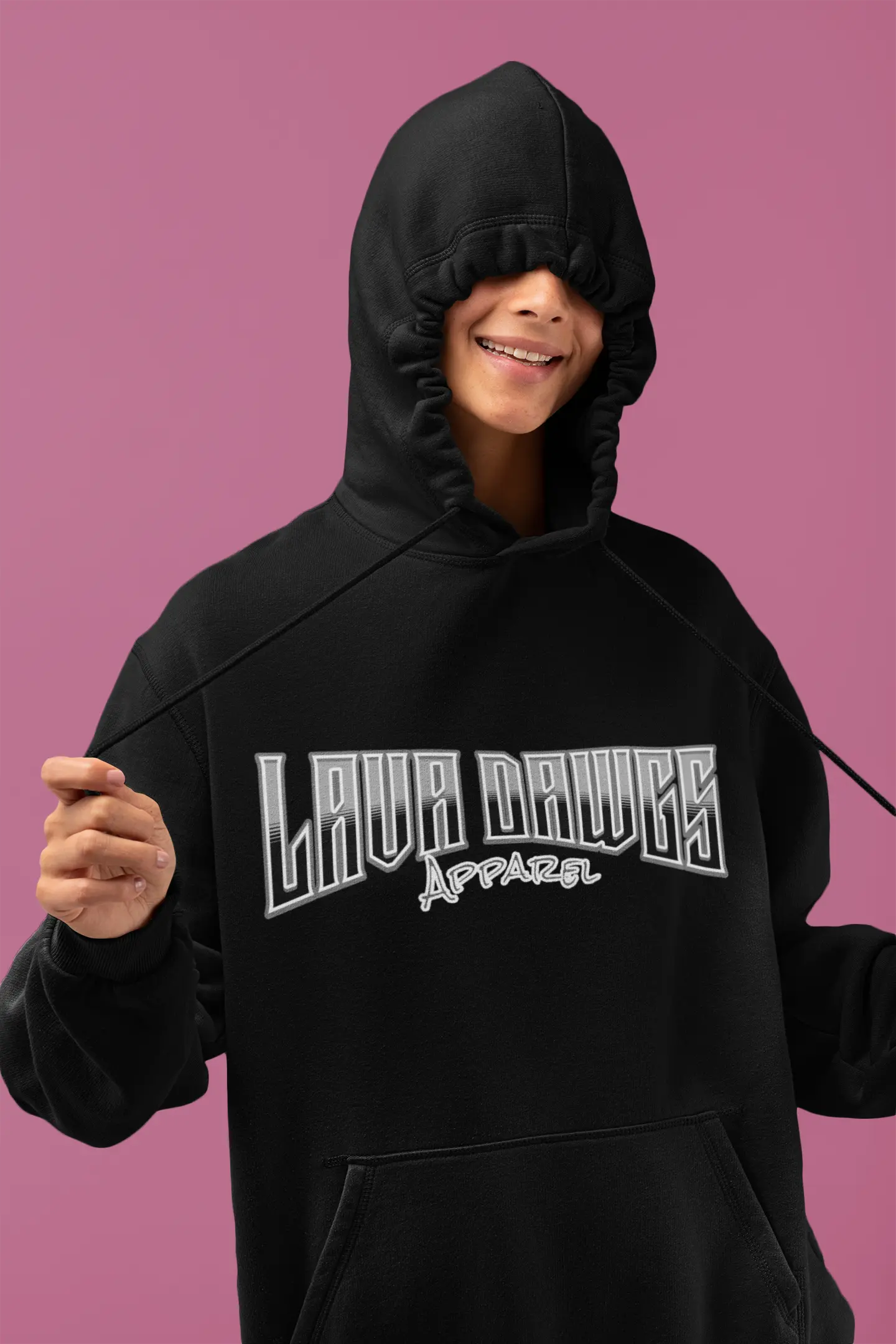 Hoodie "The OG Lava Dawgs Bold Logo" Variation 2 Lava Dawgs Apparel