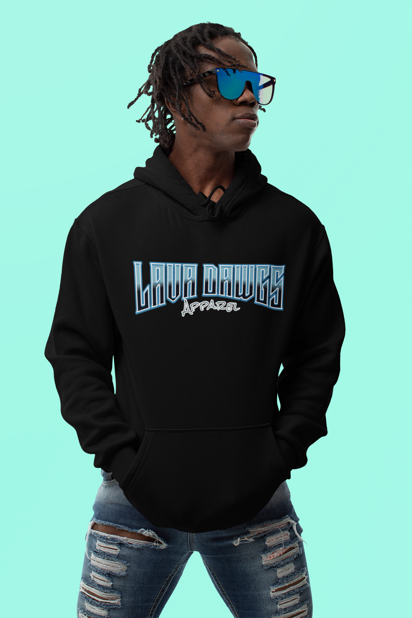 Hoodie "The OG Lava Dawgs Bold Logo"