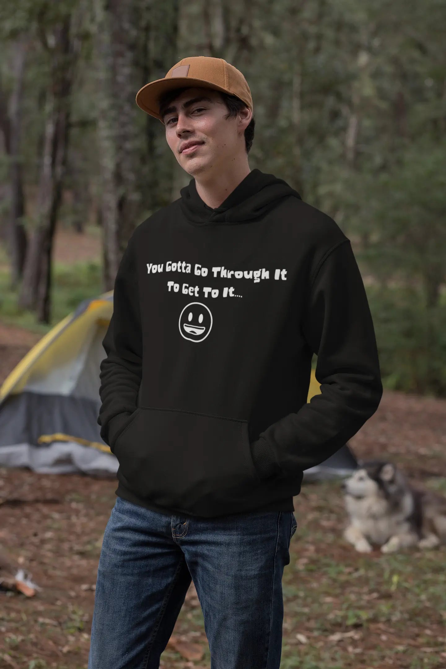Hoodie "You Gotta Go Through It" Lava Dawgs Apparel