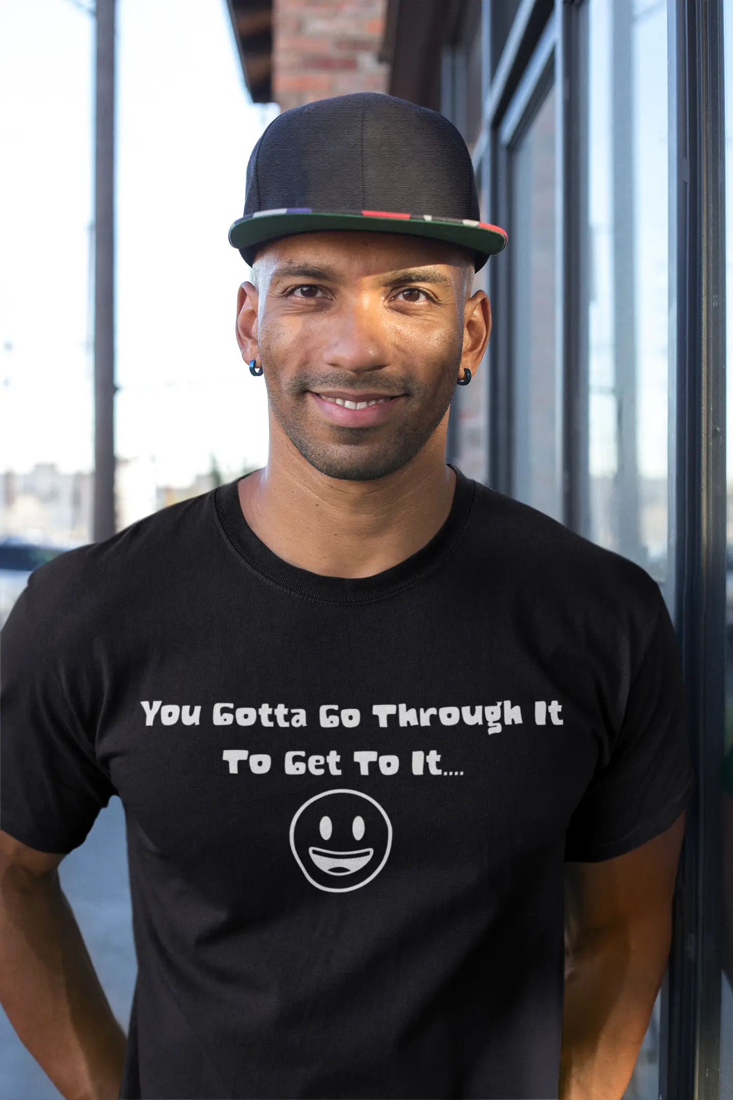 T Shirt "Gotta Go Through It" Lava Dawgs Apparel